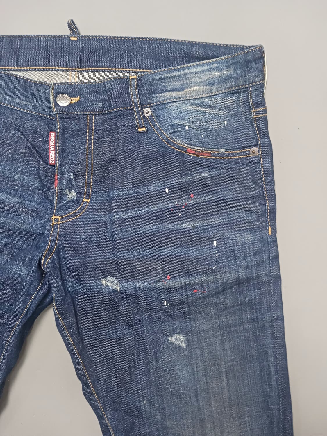 [36] 정품 디스퀘어드2 더티오일워싱 슬림진 청바지 상품이미지4