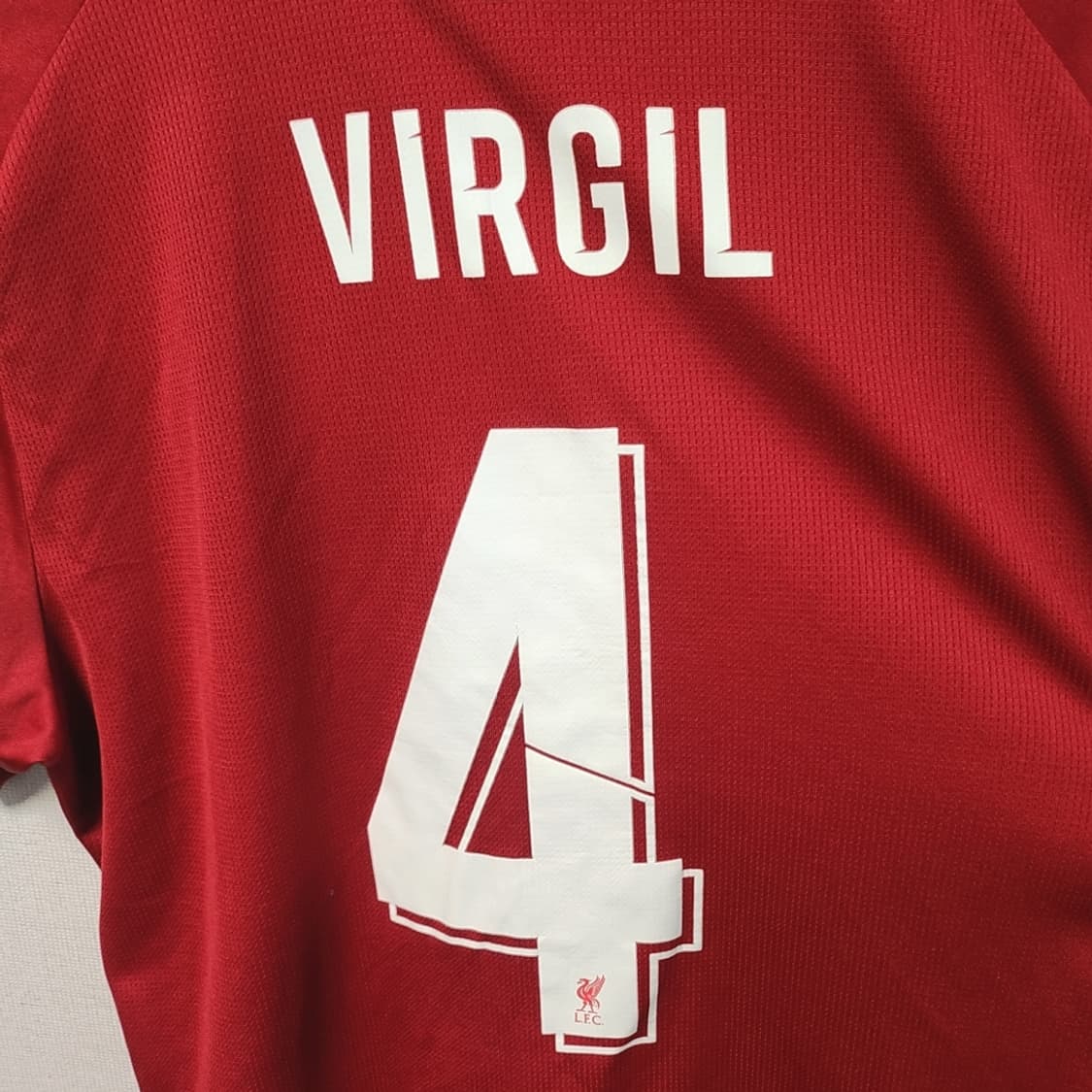 [XL] 18-19 시즌 뉴발란스 리버풀 반다이크 유니폼 상품이미지4