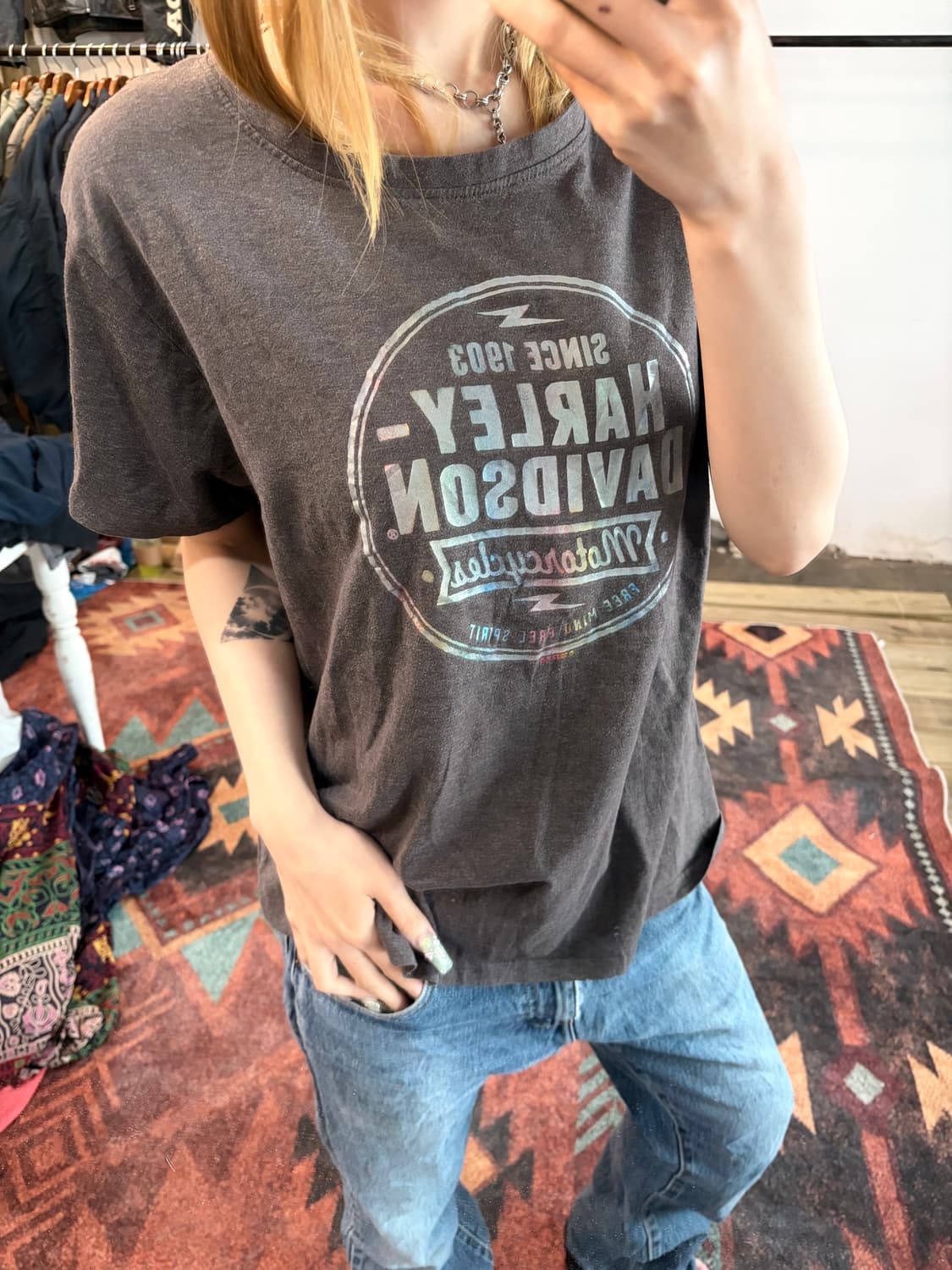 Harley-Davidson 여성 반팔 티셔츠 상품이미지1