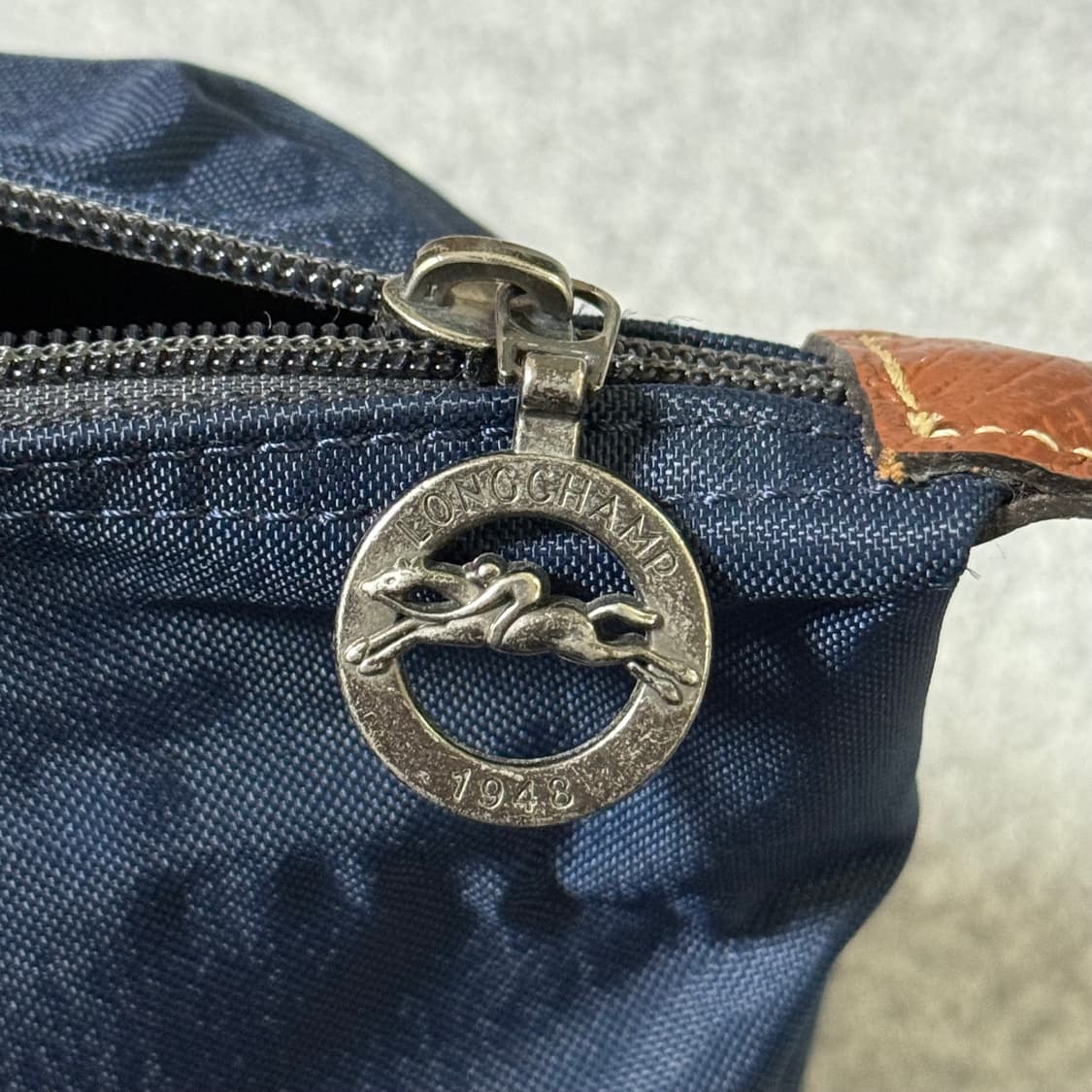 롱샴 토트백 네이비 상품이미지7