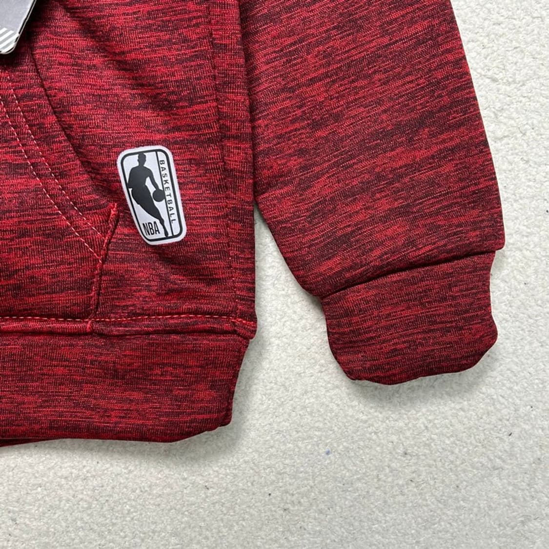 [새제품] NBA 키즈 버건디 후드티 S (4) 상품이미지4
