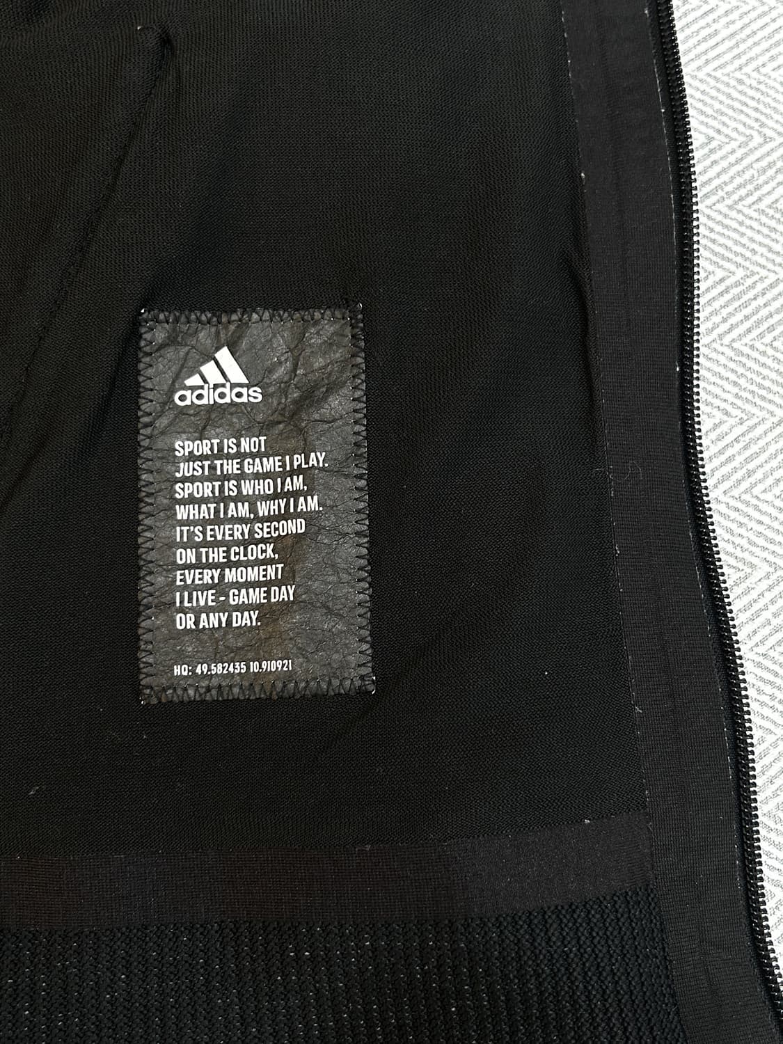 아디다스 후드집업 남성 L 100사이즈 다크그레이 상품이미지8