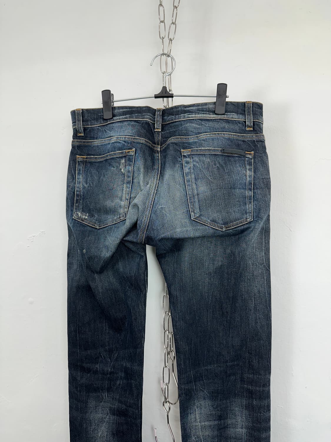 Dolce & Gabbana Distressed Slim Denim Pa 상품이미지9