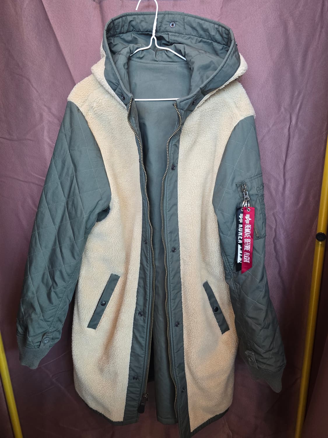 알파인더스트리 후드 롱자켓 상품이미지4