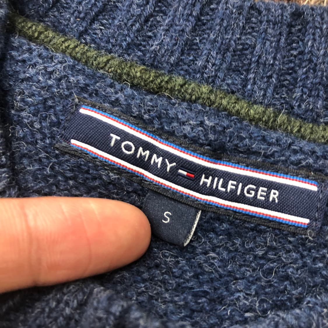 S 타미힐피거 새 자수 니트 상품이미지4