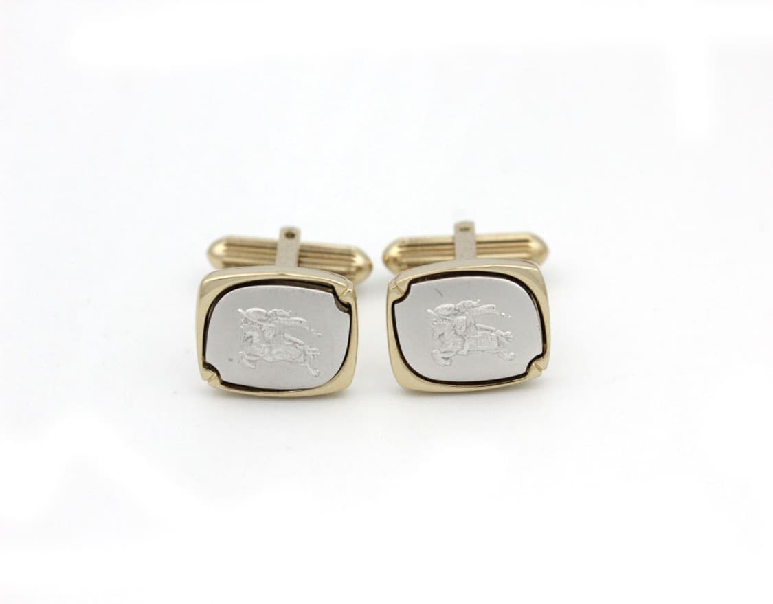 버버리 A-등급 남자 명품 커프스 빈티지 상품이미지2