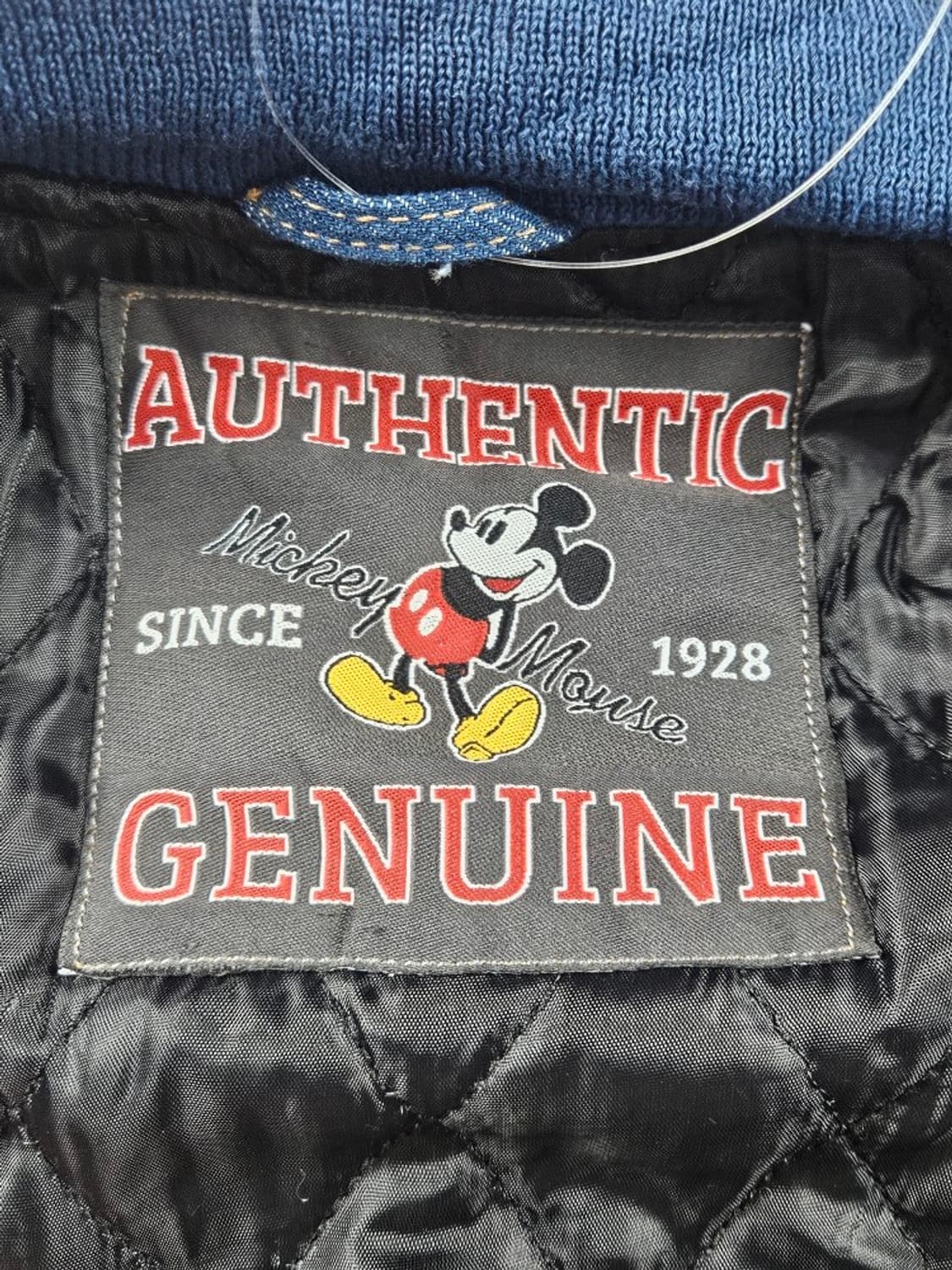 리메이크 디즈니 미키 데님 바시티 자켓 ( 2XL 추정 )/ 11263 상품이미지9