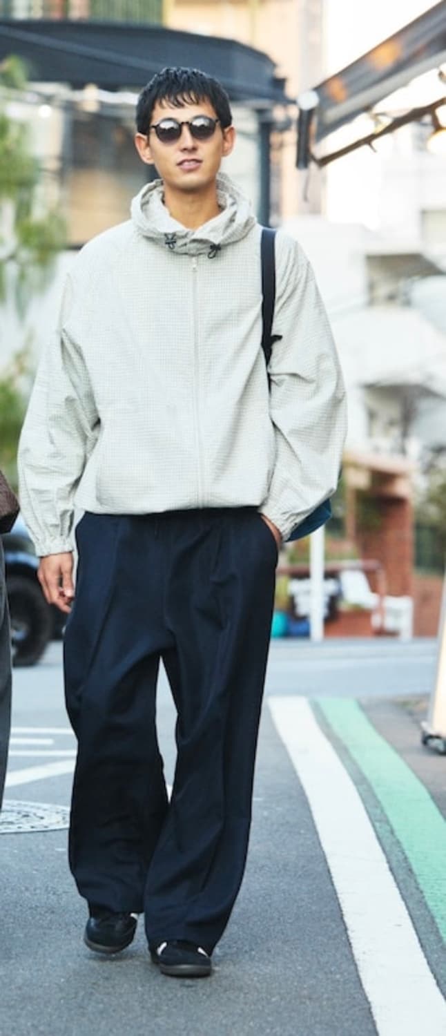 프릭스스토어 체크 바람막이 M 상품이미지3