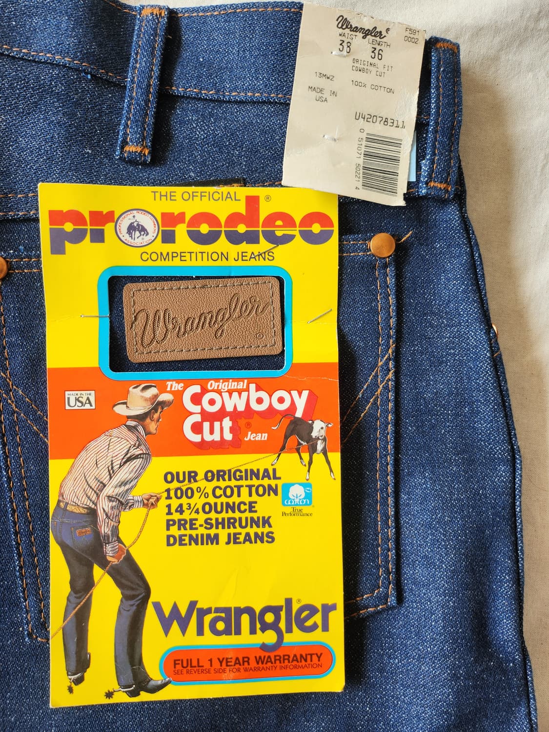 80s wrangler 13mwz deadstock 상품이미지1