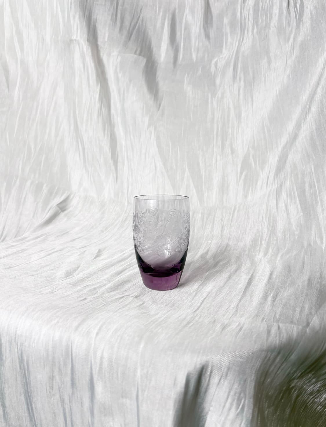 🔮Amethyst Floral Etched Tumbler 상품이미지1