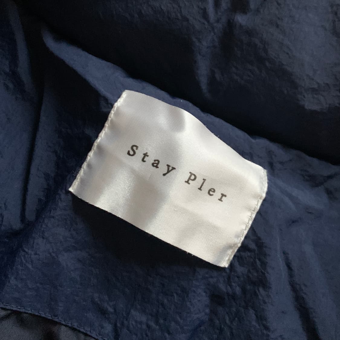 빈티지 웰론 빵빵 남여공용 네이비 패딩 상품이미지5