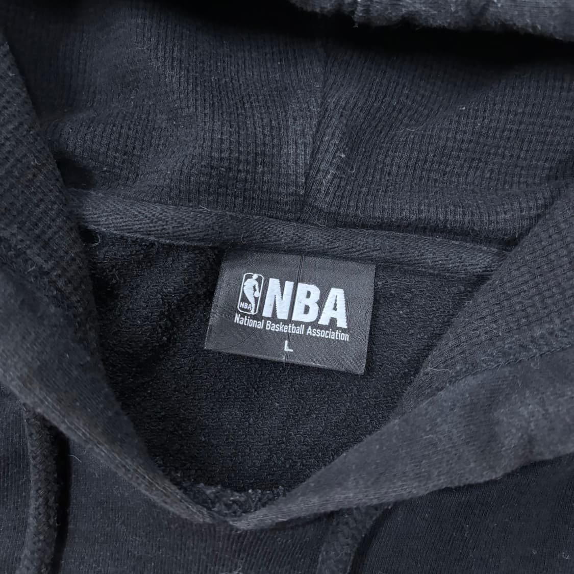 NBA 빅로고 블랙 후드티 상품이미지3