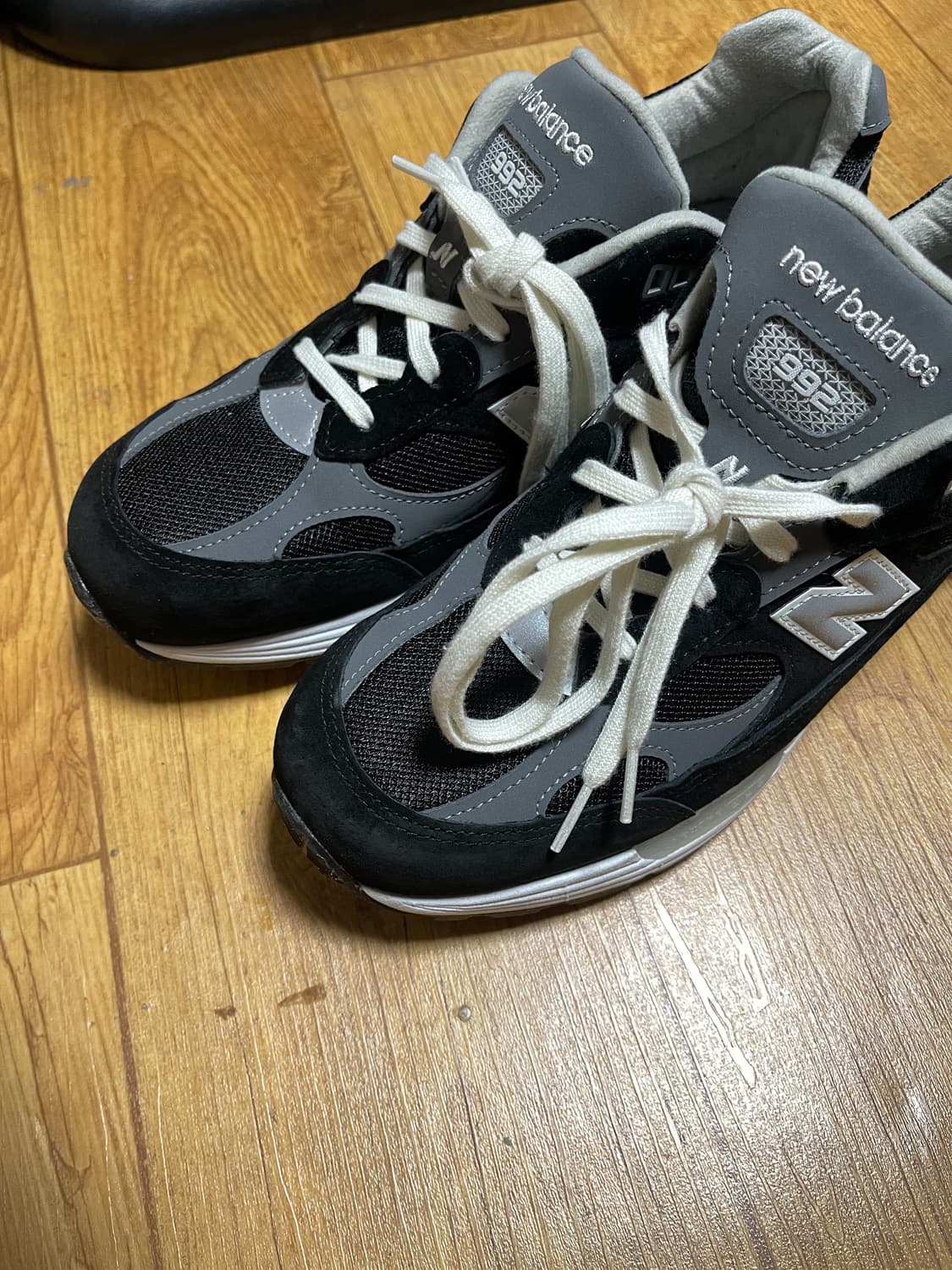 뉴발란스 992 블랙 그레이 280 상품이미지4