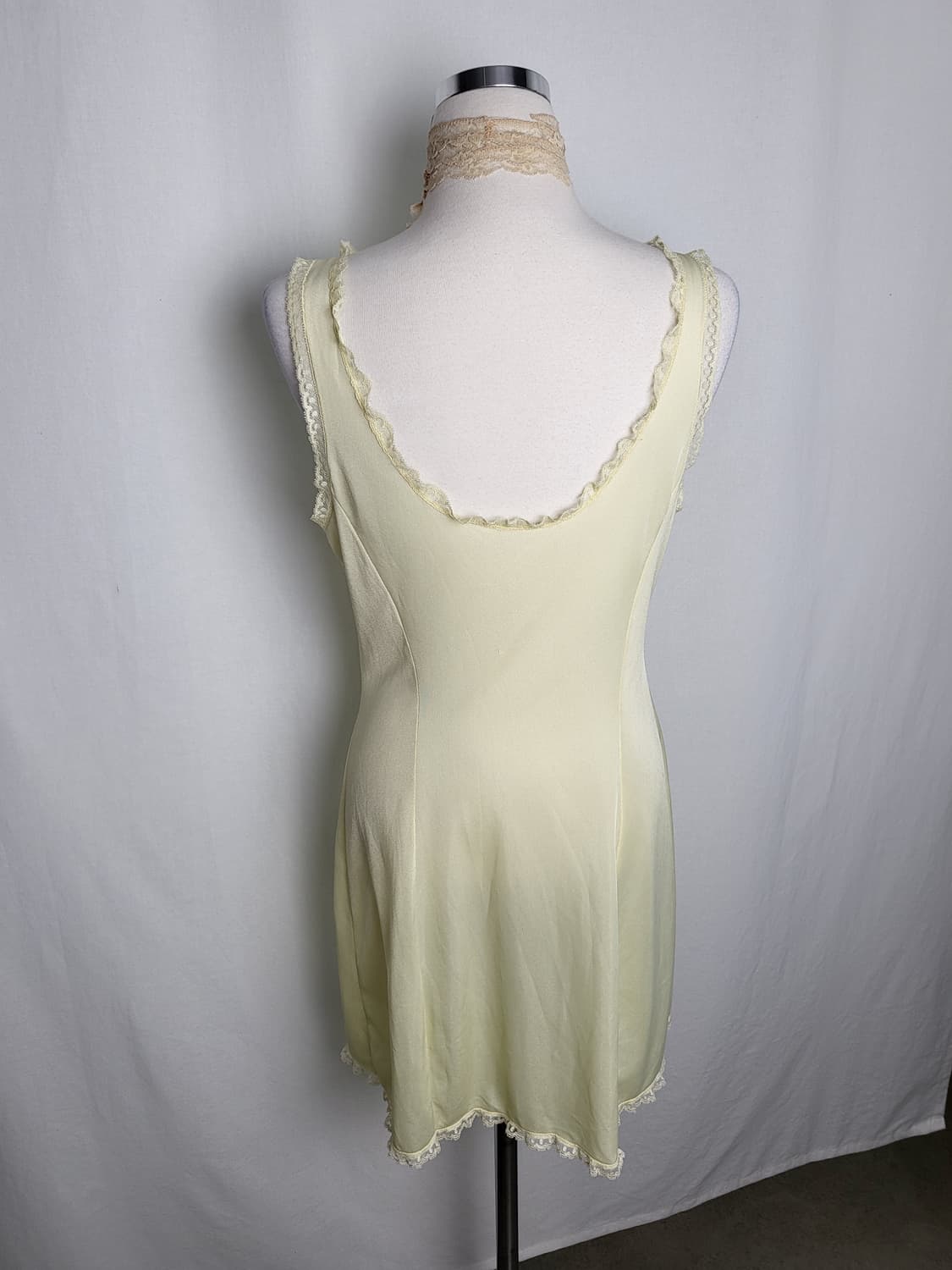 빈티지 버터 옐로우 슬립 원피스 상품이미지2