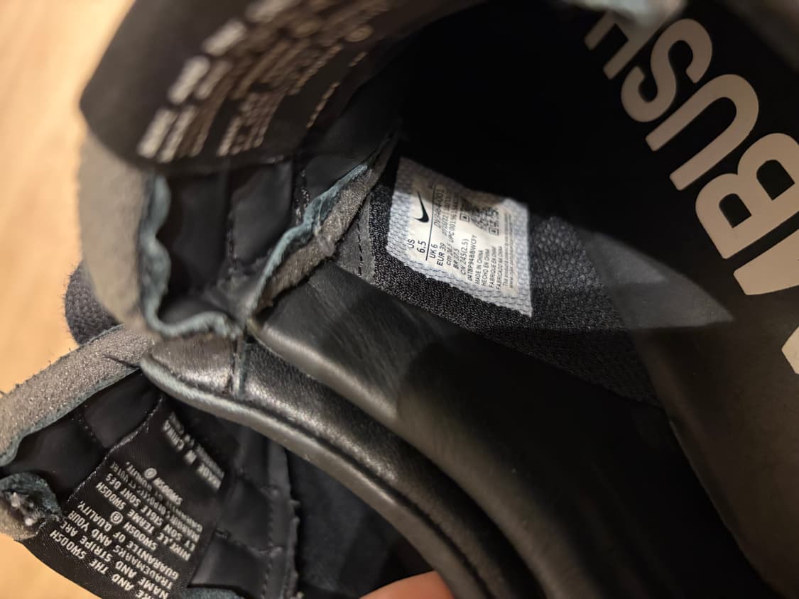 나이키 x 앰부쉬 에어포스 1 로우 SP 블랙 상품이미지4