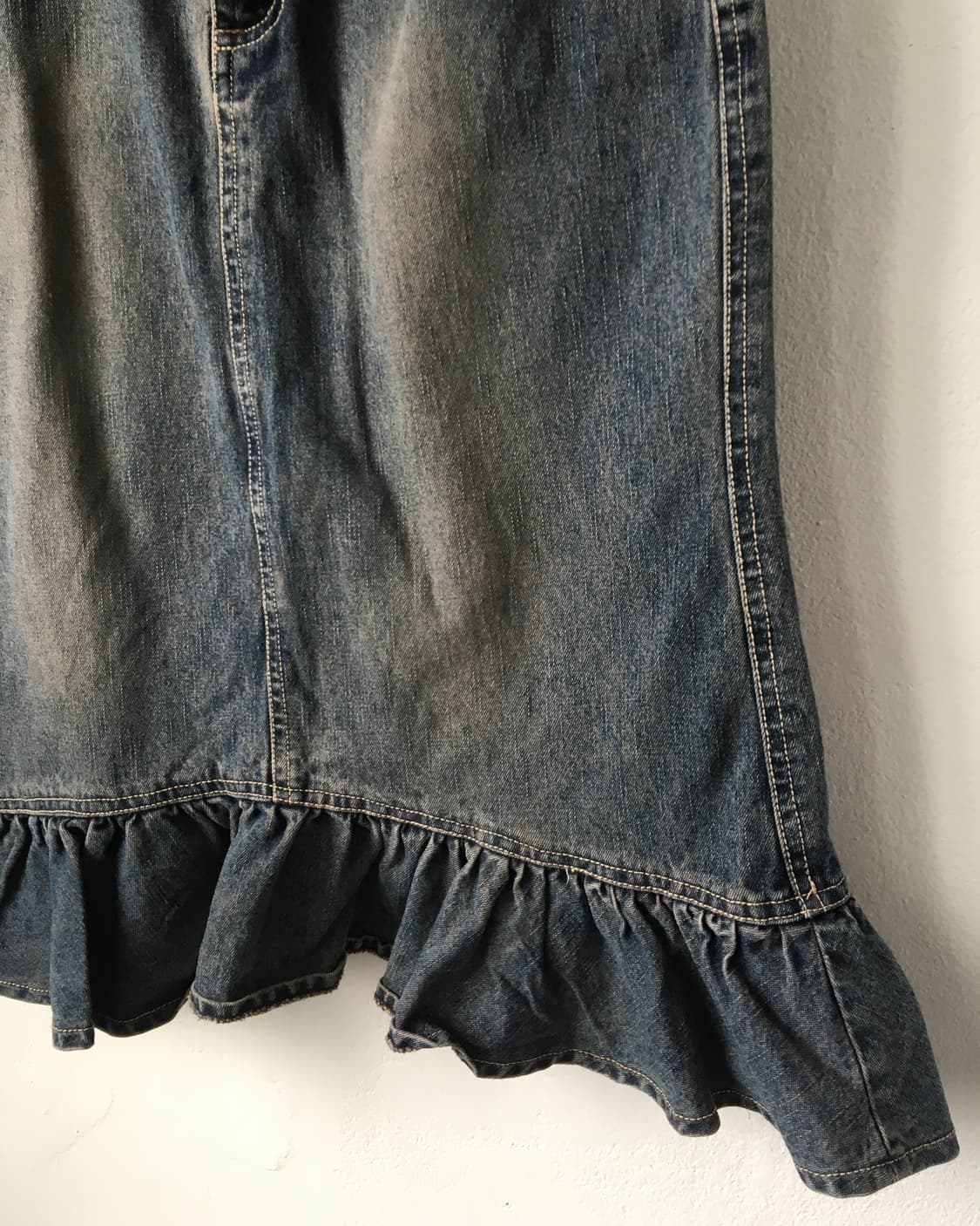 Frill point washing skirt 상품이미지3
