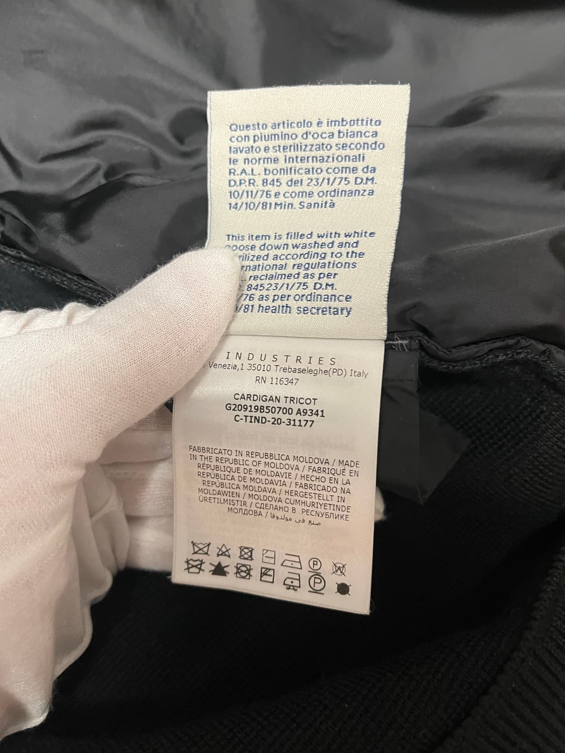 [21fw/XLsize] 몽클레어 니트패딩 상품이미지5