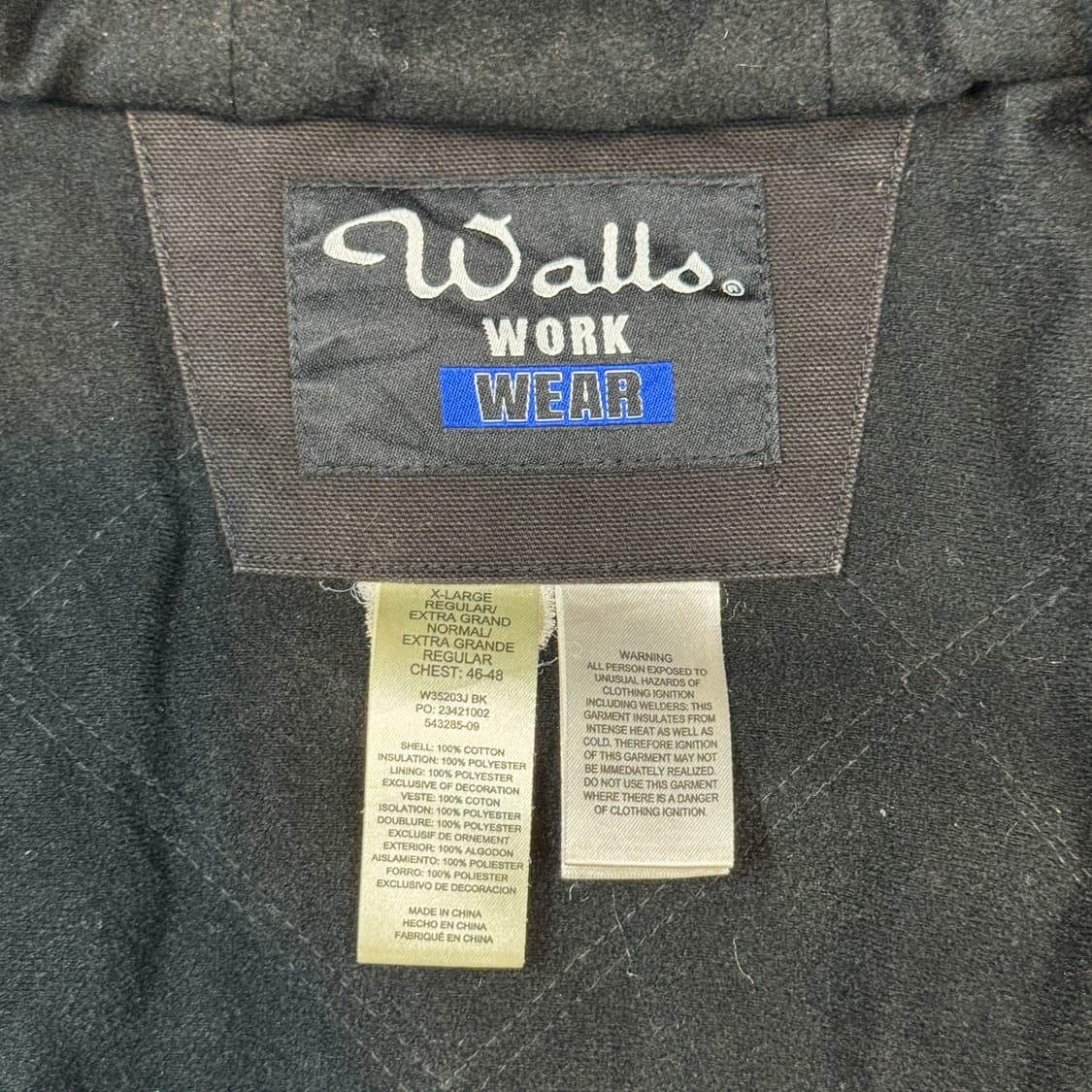 XL) Walls USA 덕캔버스 워크웨어 액티브 자켓 워크 자켓 상품이미지7