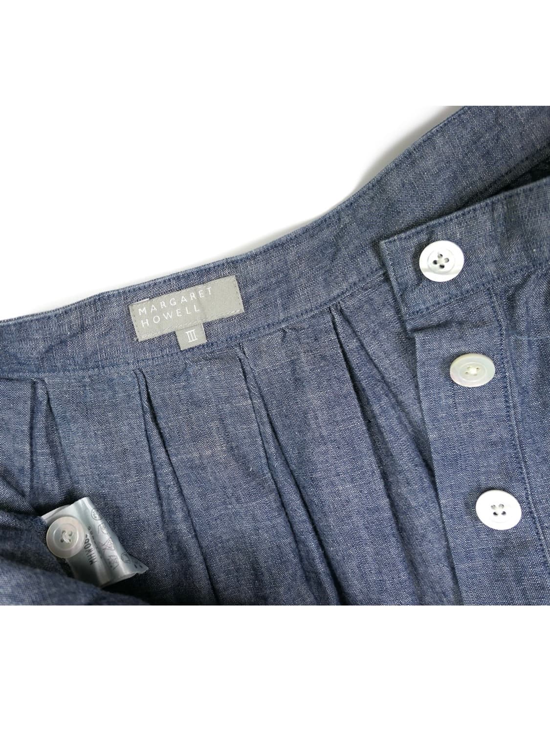 Margarethowell indigo skirt 상품이미지4