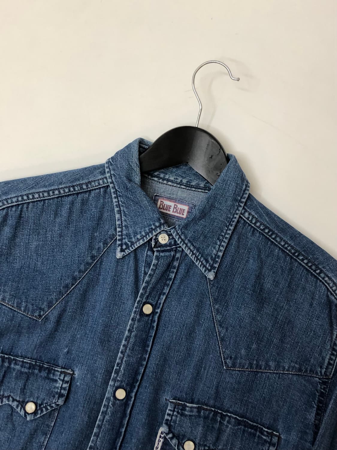 Bluebleu 블루블루 투포켓 데님 셔츠   상품이미지1