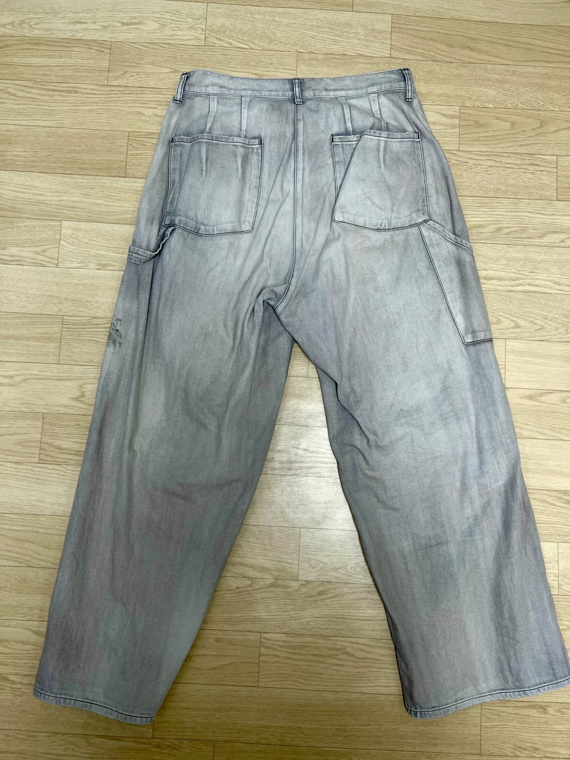 Ancellm 안셀름 에이징 페인터 팬츠 그레이 상품이미지2