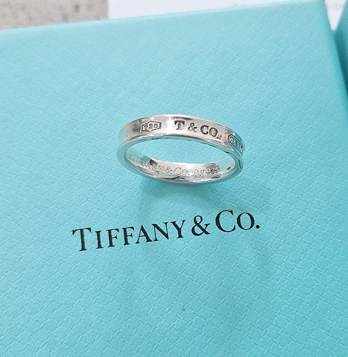 티파니앤코 1837 네로우 실버 반지 [us8/국내17호] [정품] 상품이미지1