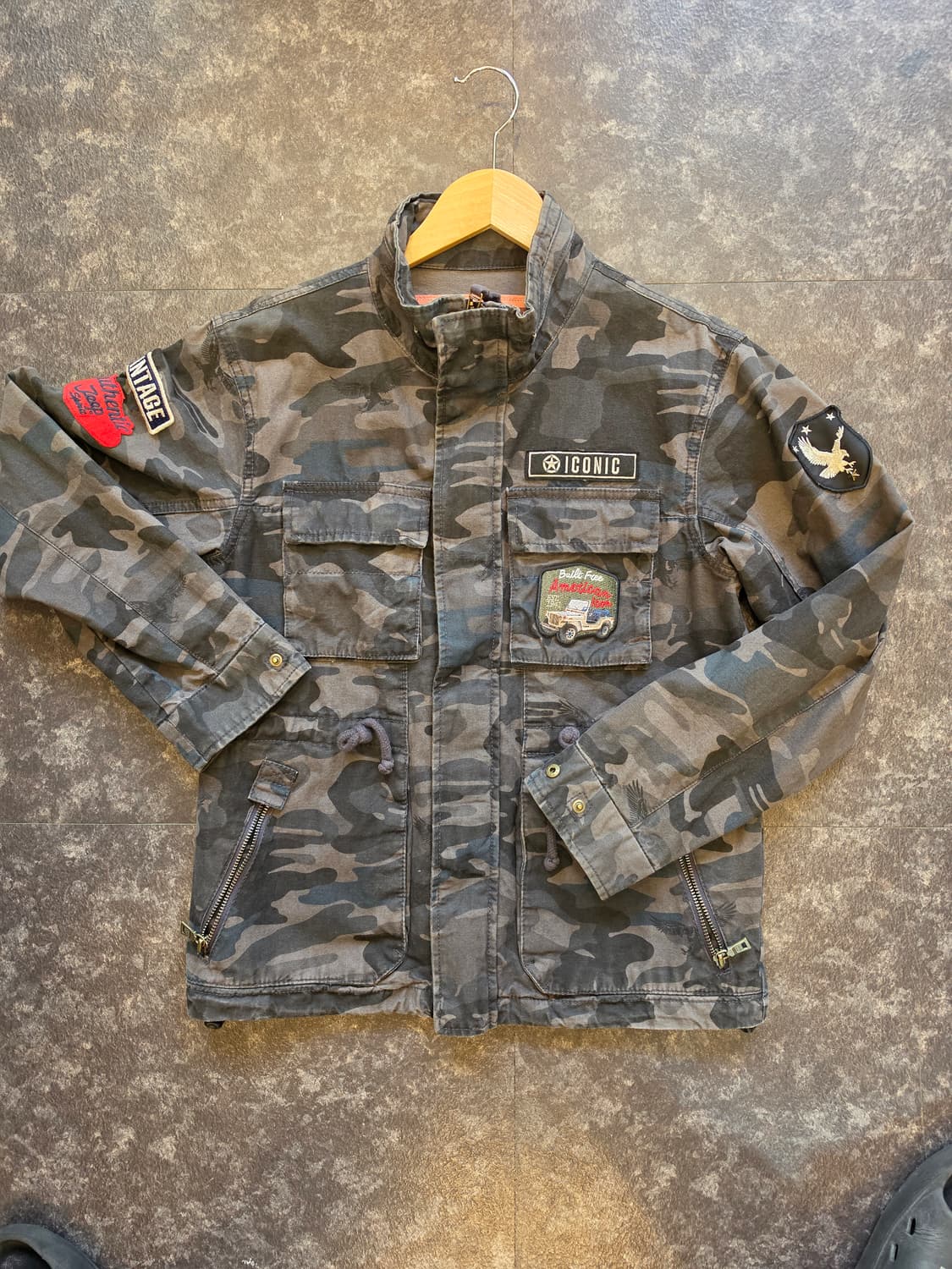 Jeep 카모 야상 자켓입니다 - 90사이즈 상품이미지1