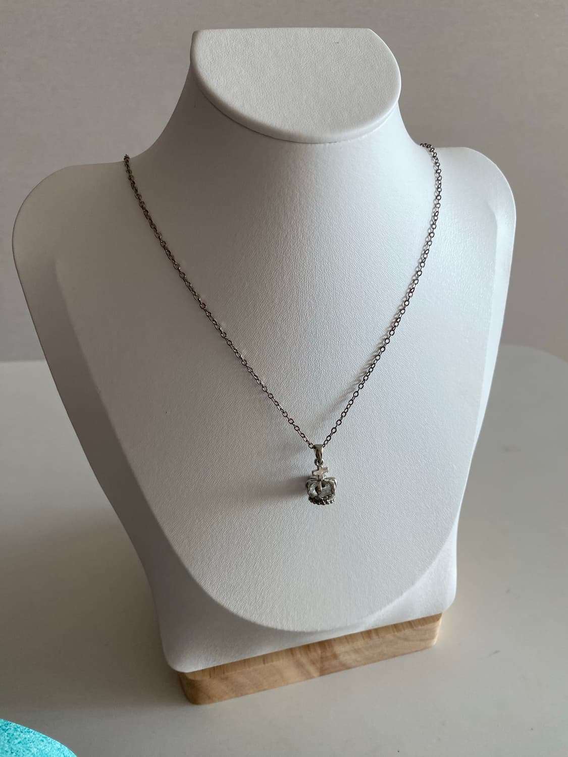 18k도금 크라운 십자가 목걸이 상품이미지8