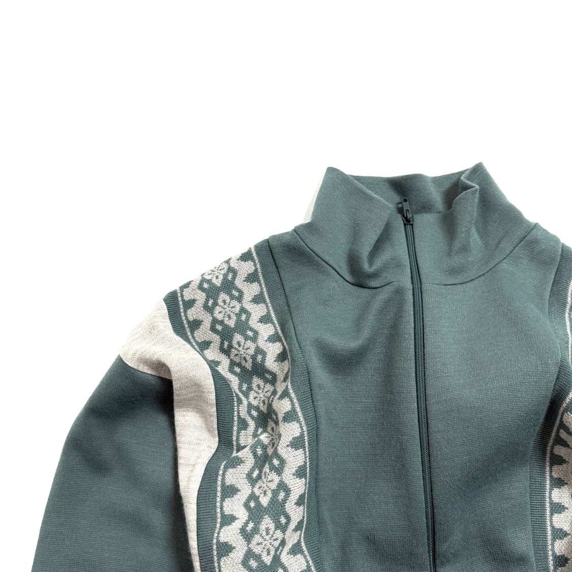 빈티지 자카드 트랙탑 집업 상품이미지3