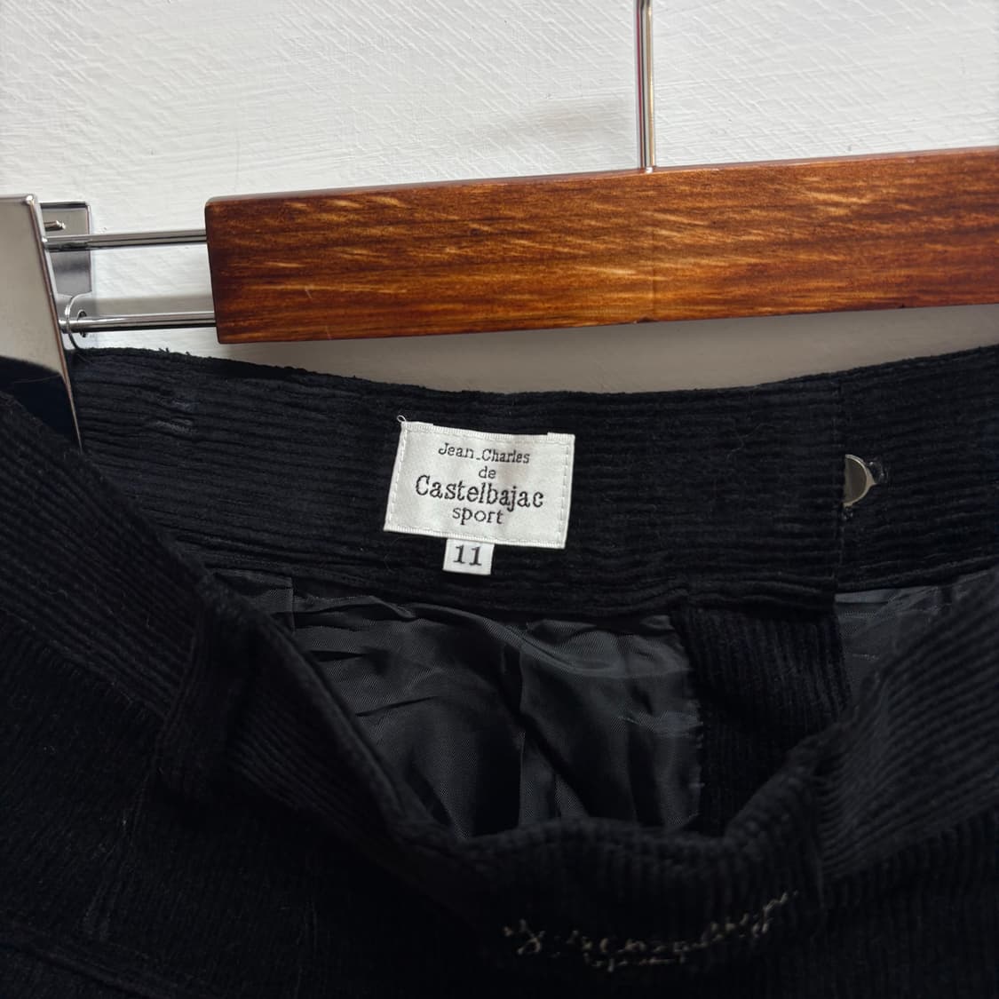까스텔바작 골프 코듀로이 블랙 반바지  (JPN) 상품이미지5