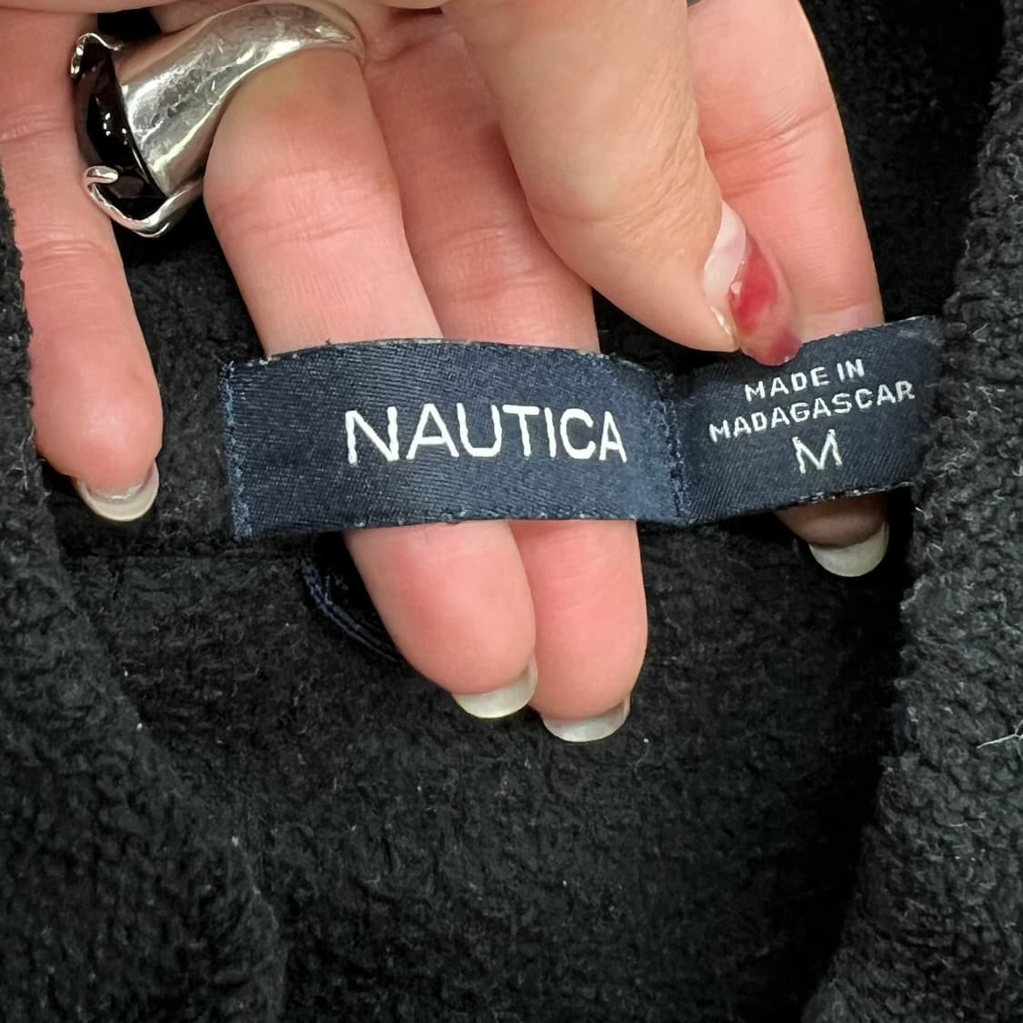 노티카 하프집업 배색 플리스 r2822 상품이미지5