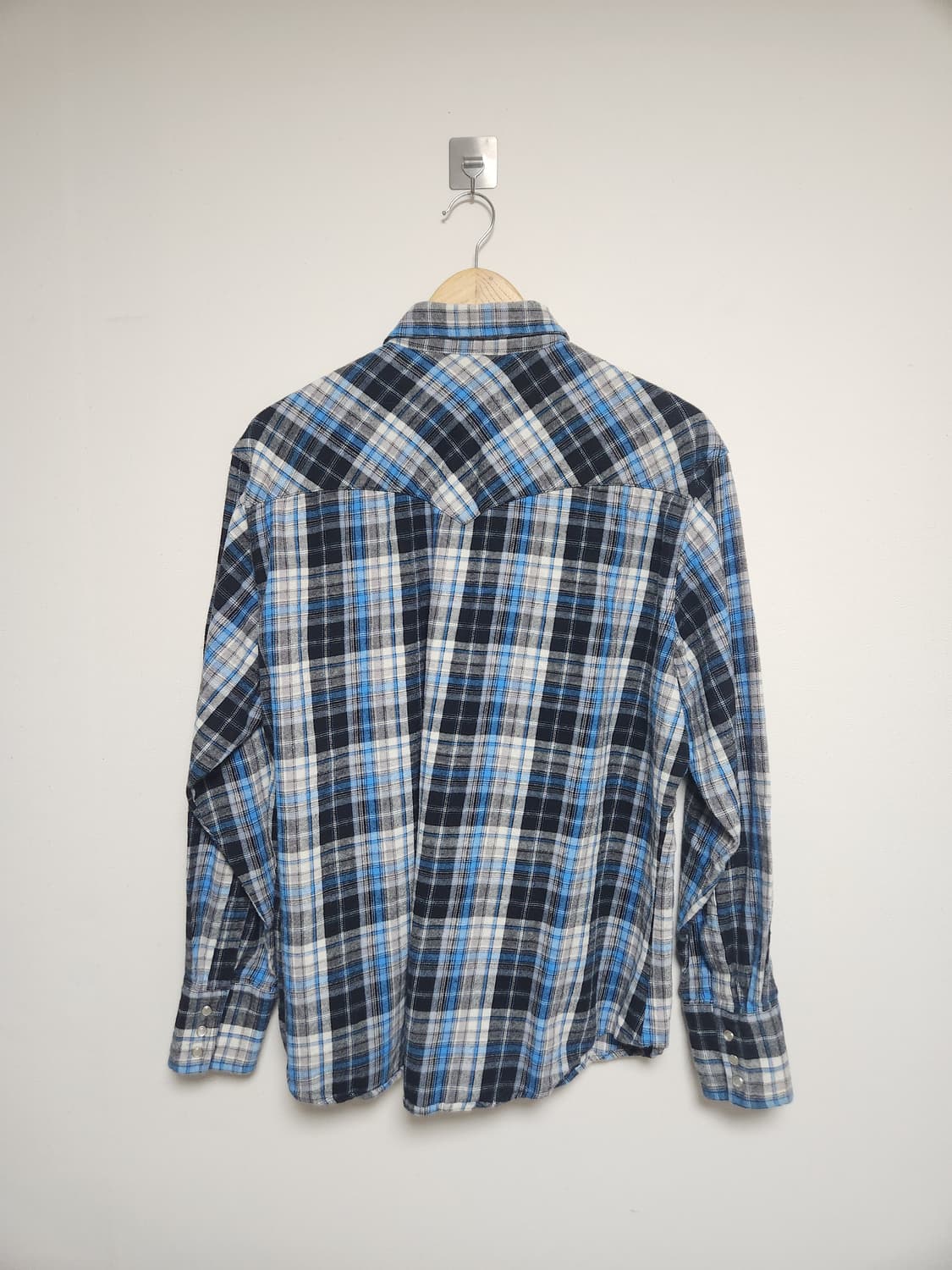 랭글러Wrangler 웨스턴 플란넬 셔츠 XL - S68 상품이미지2