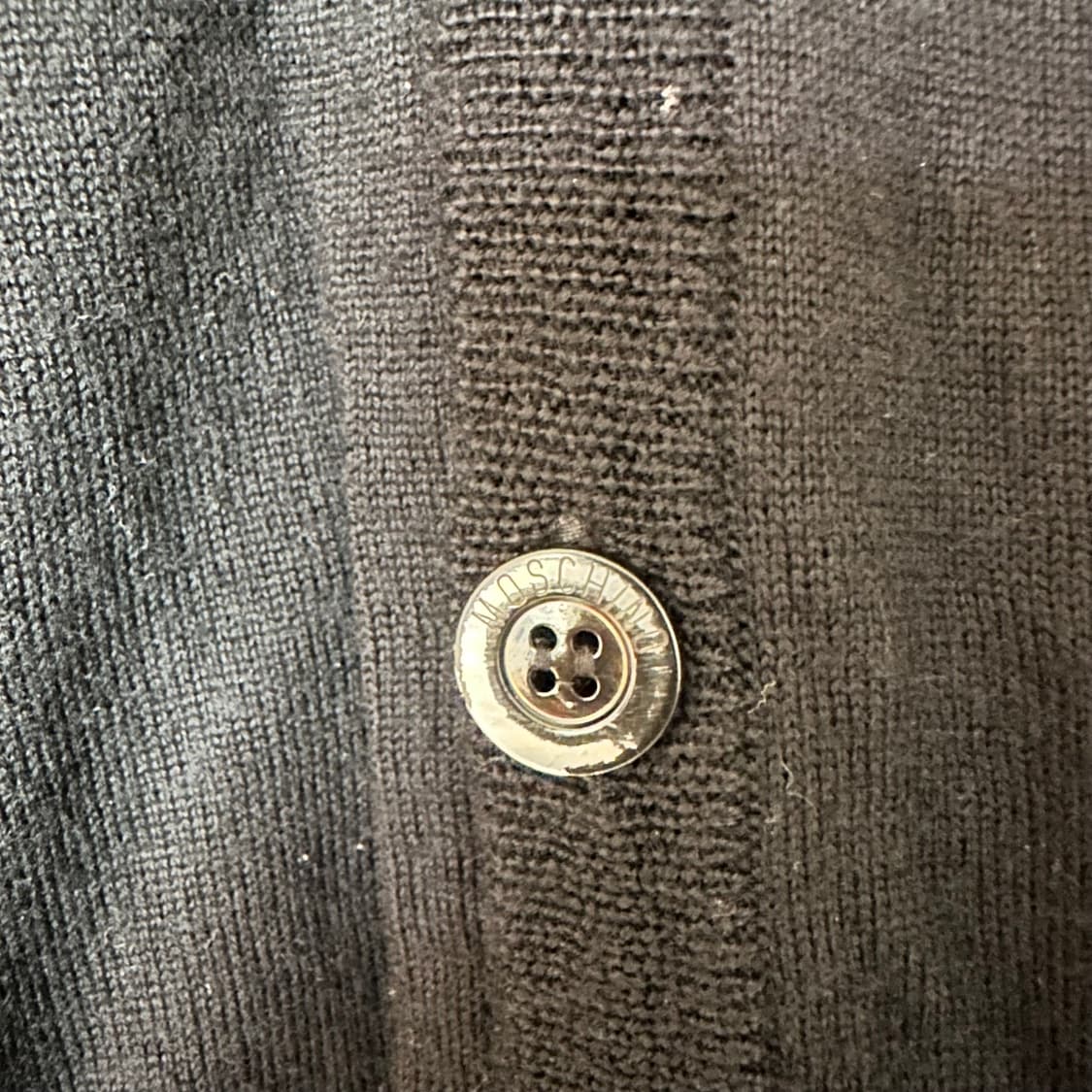 우먼90 모스키노 가디건 블랙 상품이미지4