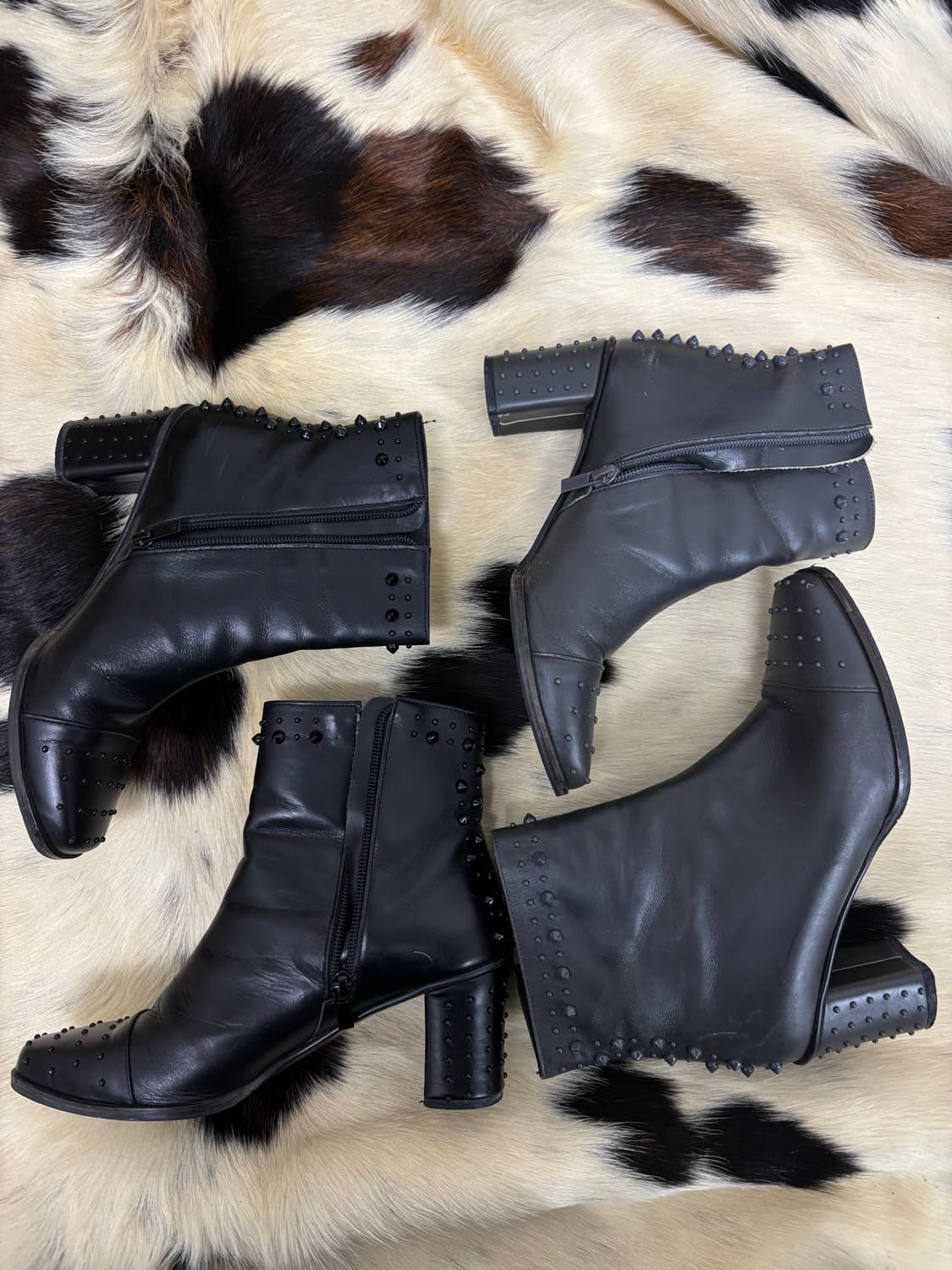 [JILL By JILLSTUART]BLAK&GREY Studded Bo 상품이미지5