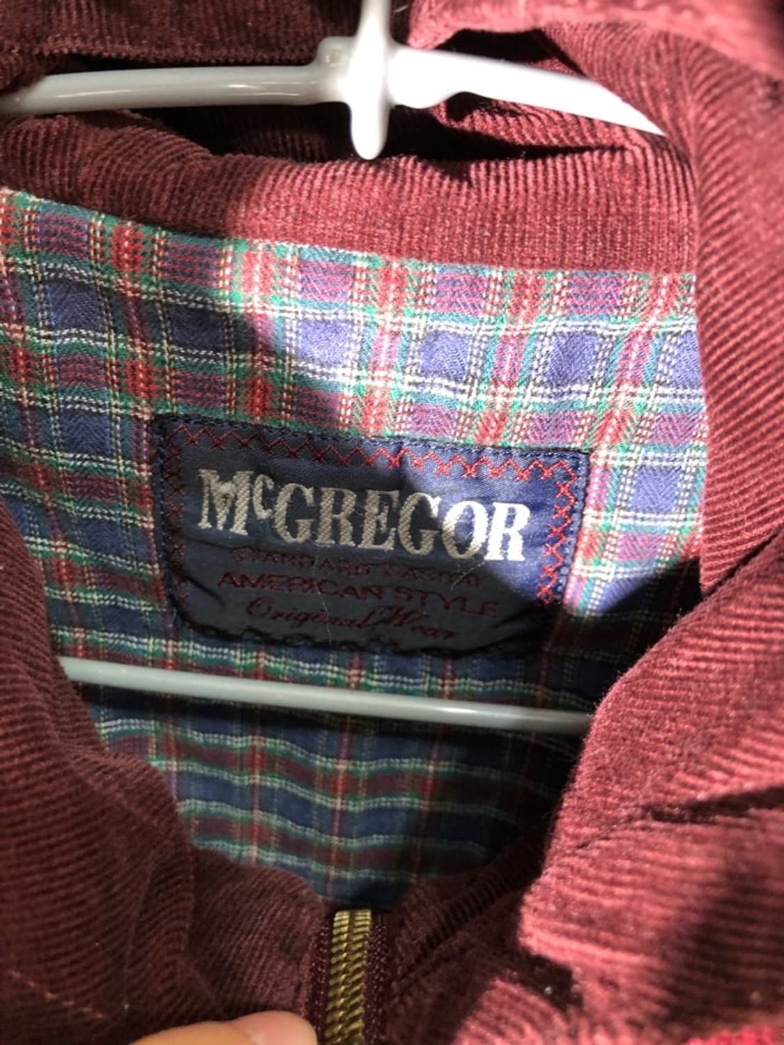 mc gregor 코듀로이 후드 자켓 상품이미지3