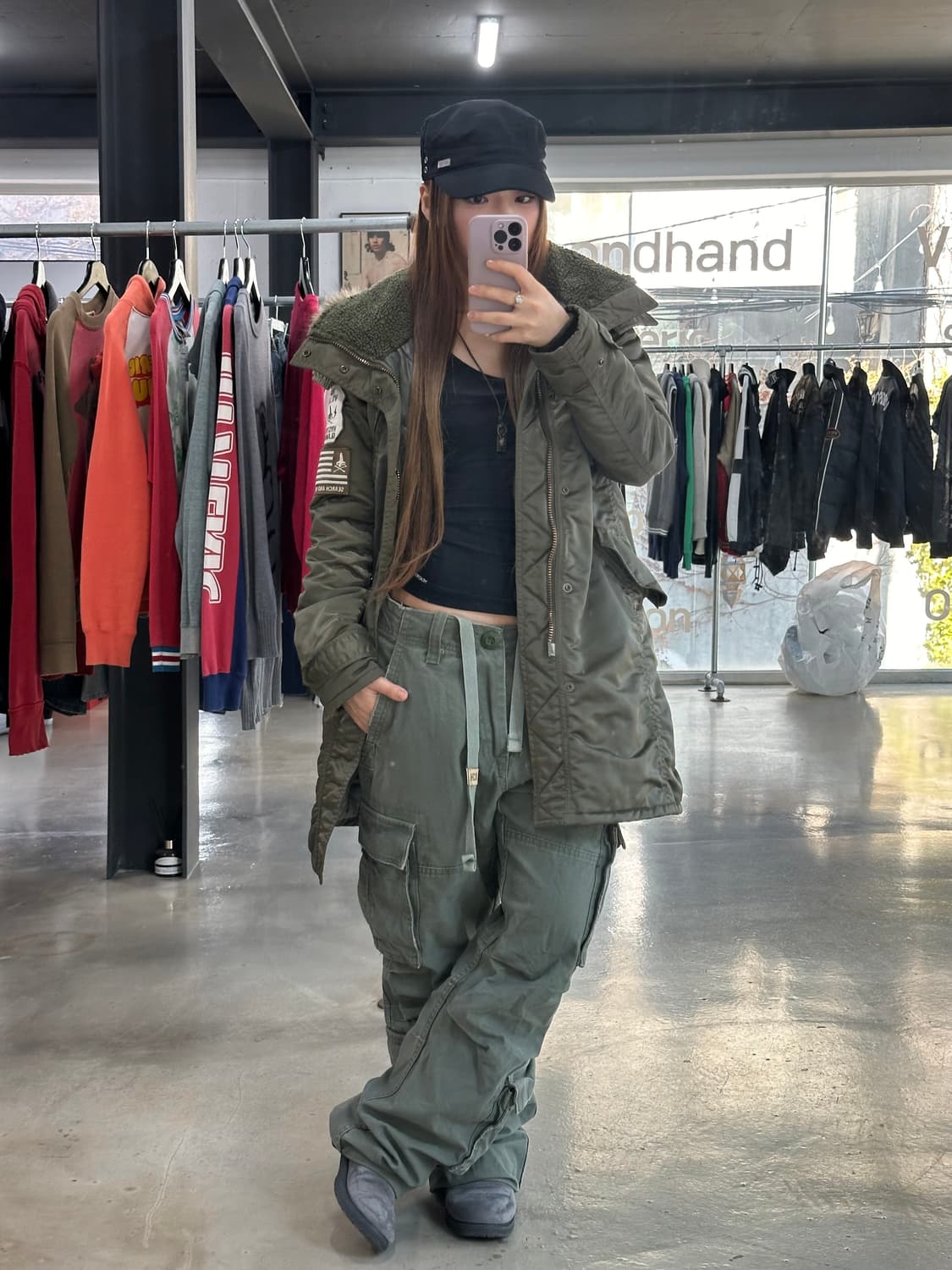 히스테릭글래머 N3b PRIMALOFT 모즈 파카 점퍼 상품이미지2