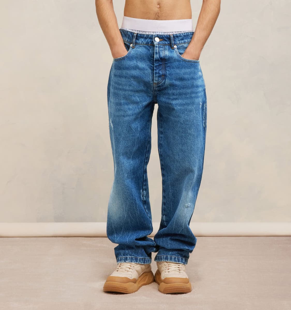 아미 스트레이트핏 데님 (32)새상품 상품이미지1