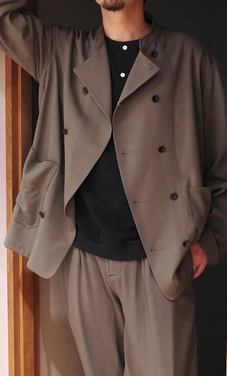 [새상품,42] 26SS 오베르쥬 라자로 네이비 팝니다 상품이미지1