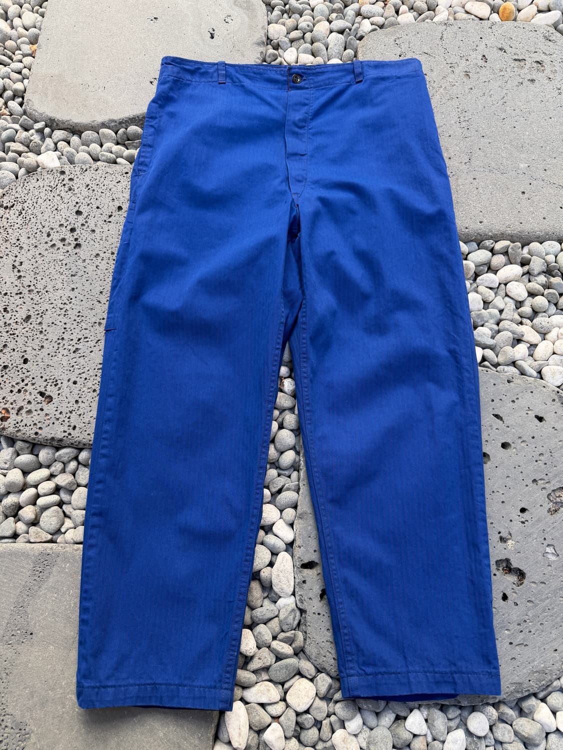 OLD VINTAGE HBT FRENCH 헤링본트윌 프렌치워크팬츠 상품이미지1