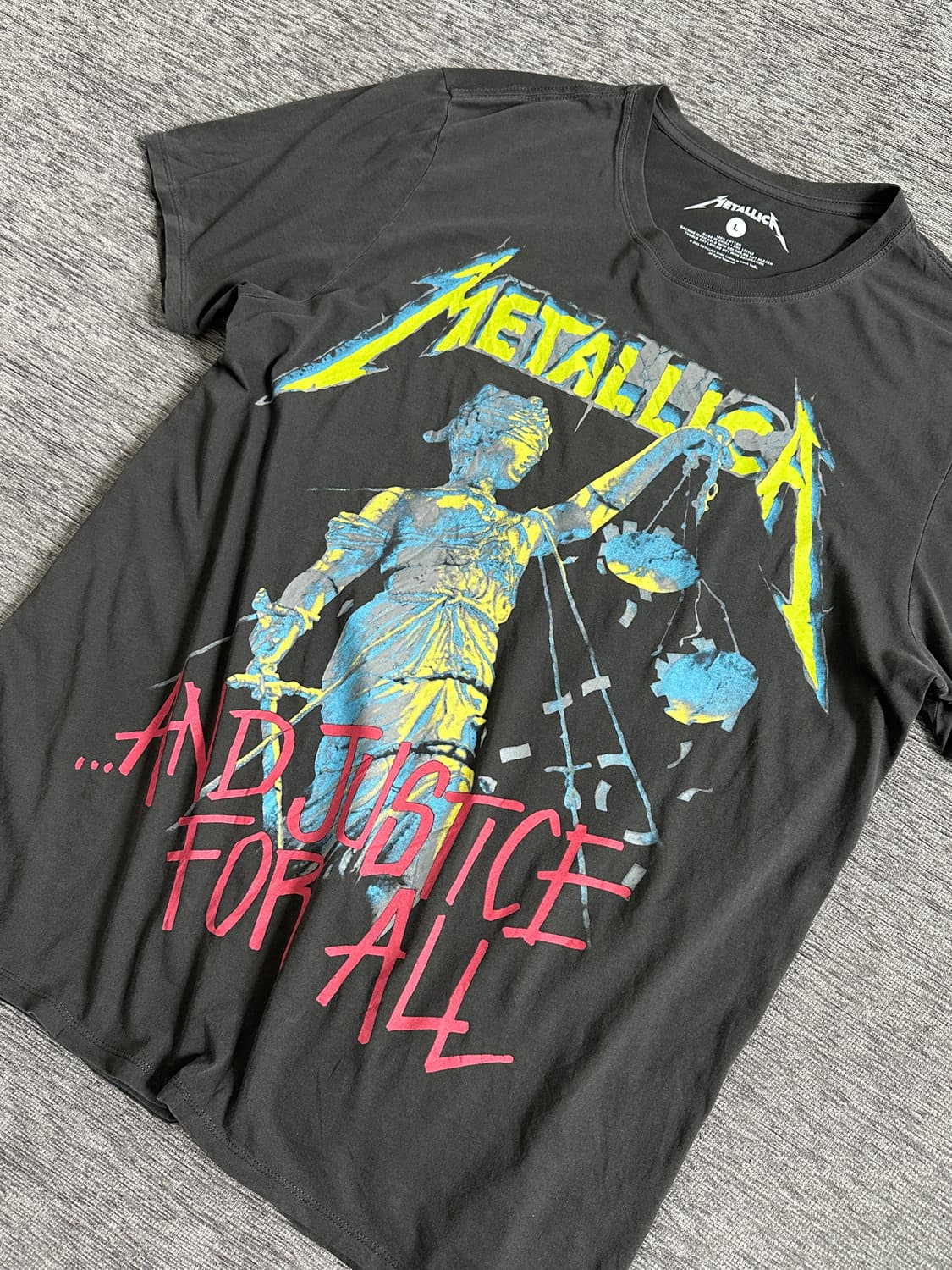 Metallica ...and justice for all 반팔티 상품이미지3