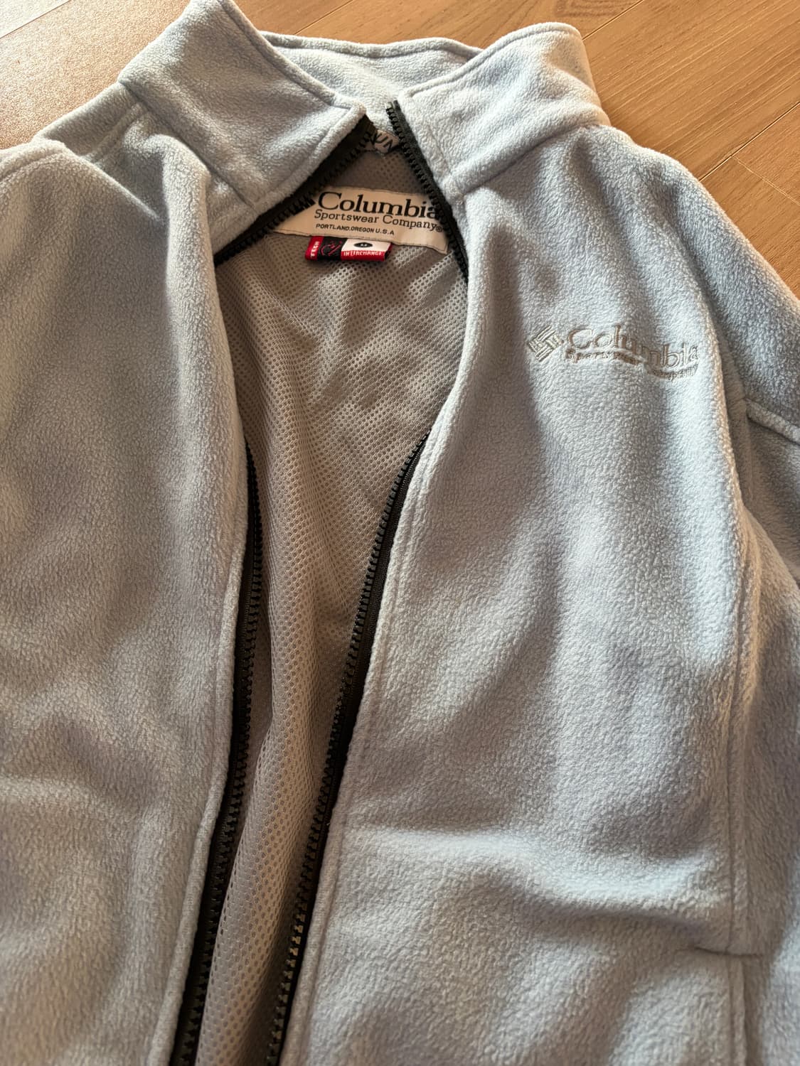 하늘색 후리스 상품이미지1