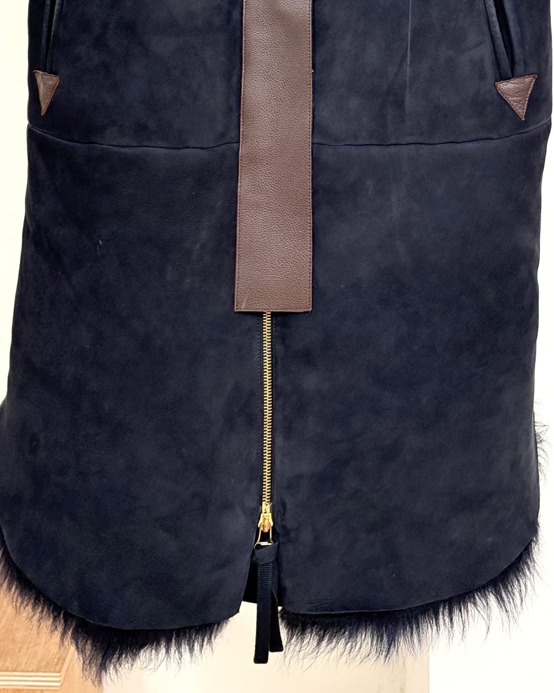 마르니 블랙 시어링 퍼 자켓 상품이미지5