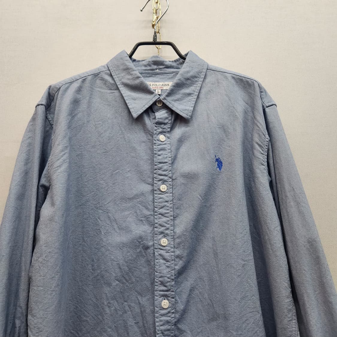 U.S폴로 로고자수 셔츠 105(XL) 상품이미지2