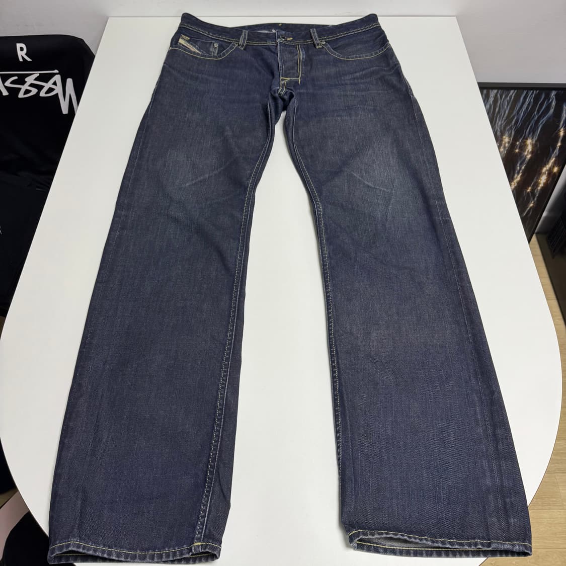 디젤 X 아디다스 콜라보 청바지 상품이미지1