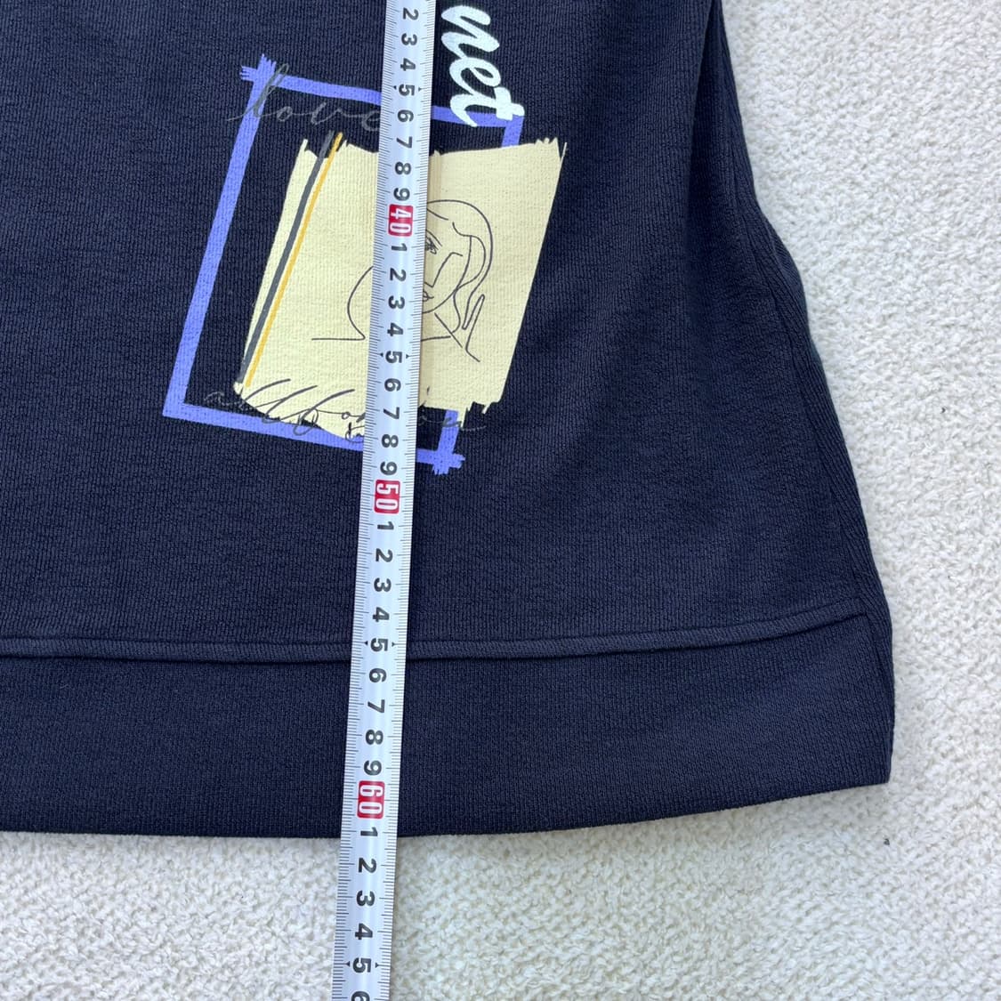 95 새상품 올포유 루즈핏 티셔츠 0310E 상품이미지6