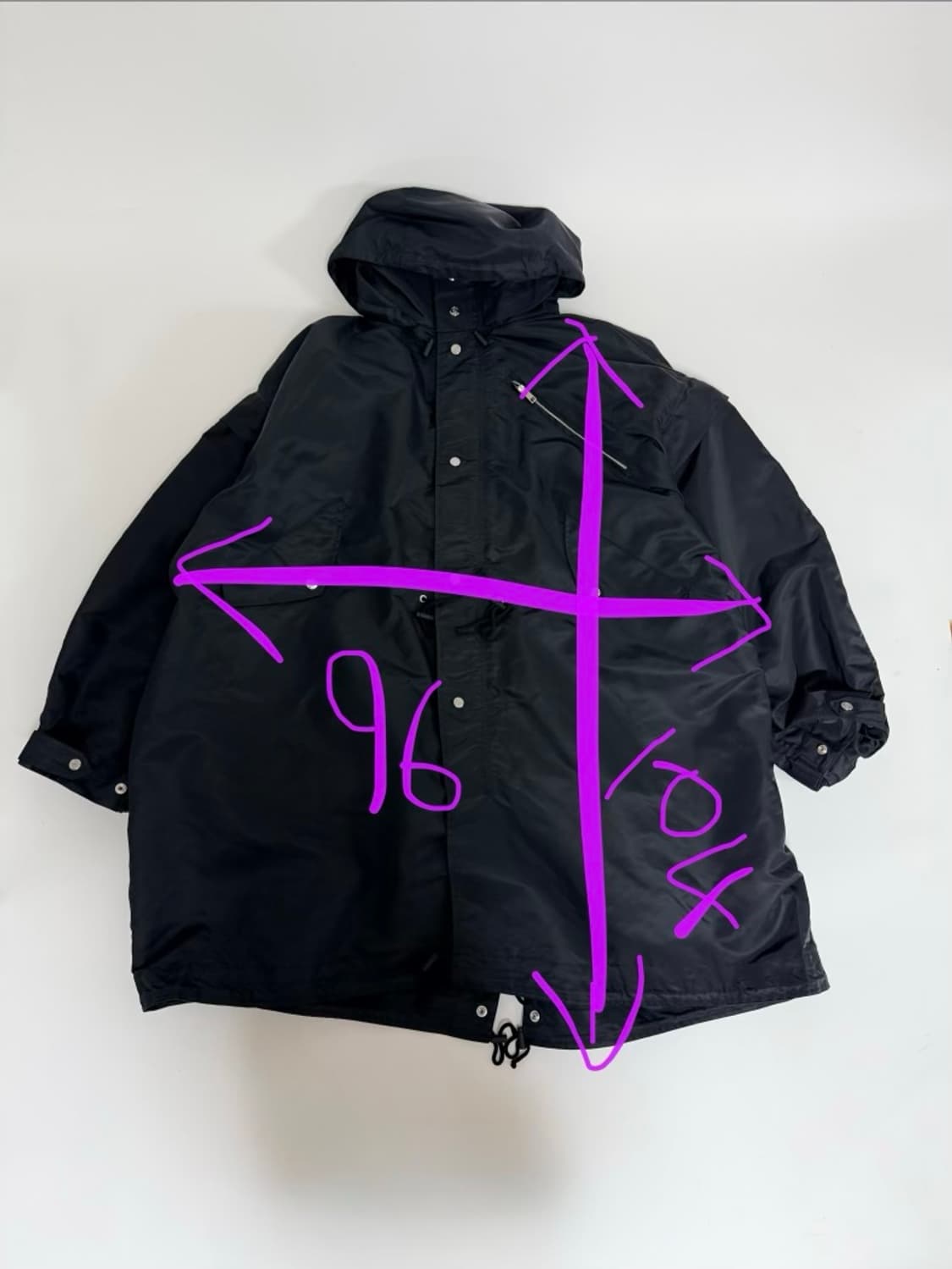 Jordanluca 오버핏 야상 상품이미지10