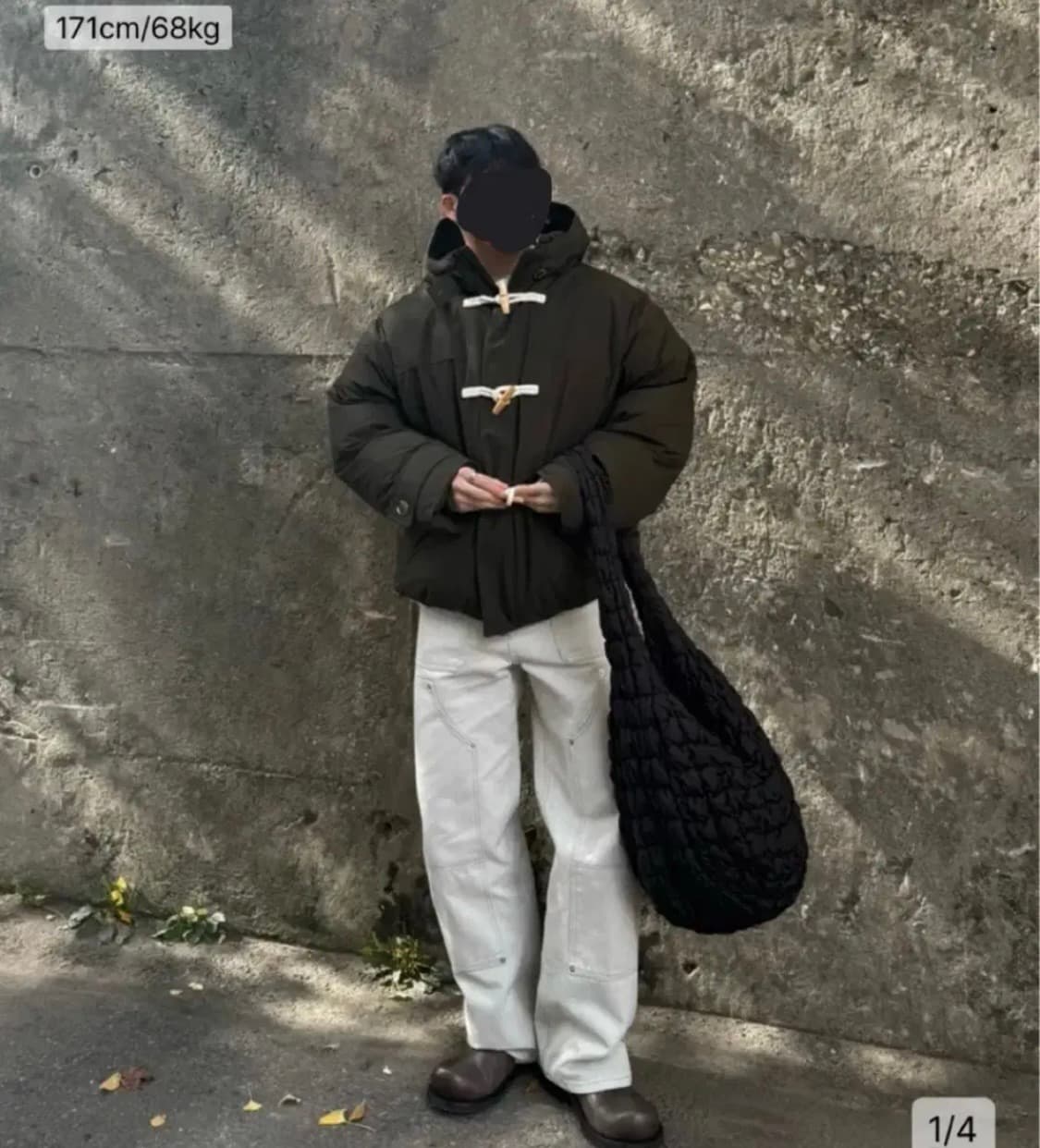 키뮤어 더플패딩 S 카키 상품이미지5