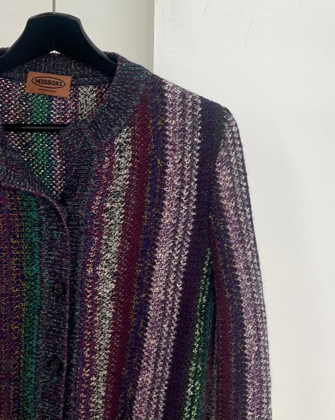 미쏘니 멀티컬러 라메 가디건 상품이미지4
