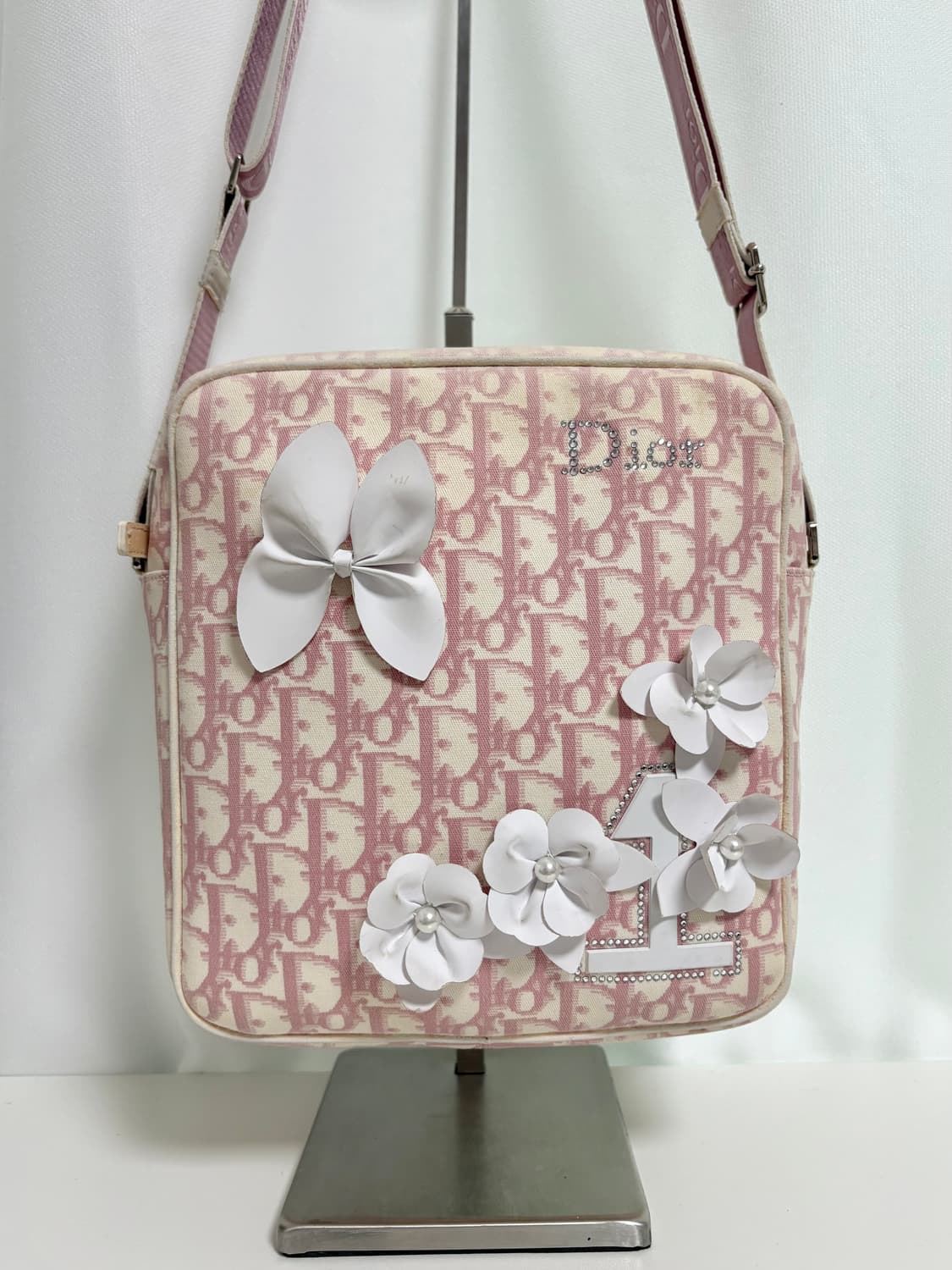 디올 오블리크 걸리 핑크 크로스백 상품이미지1