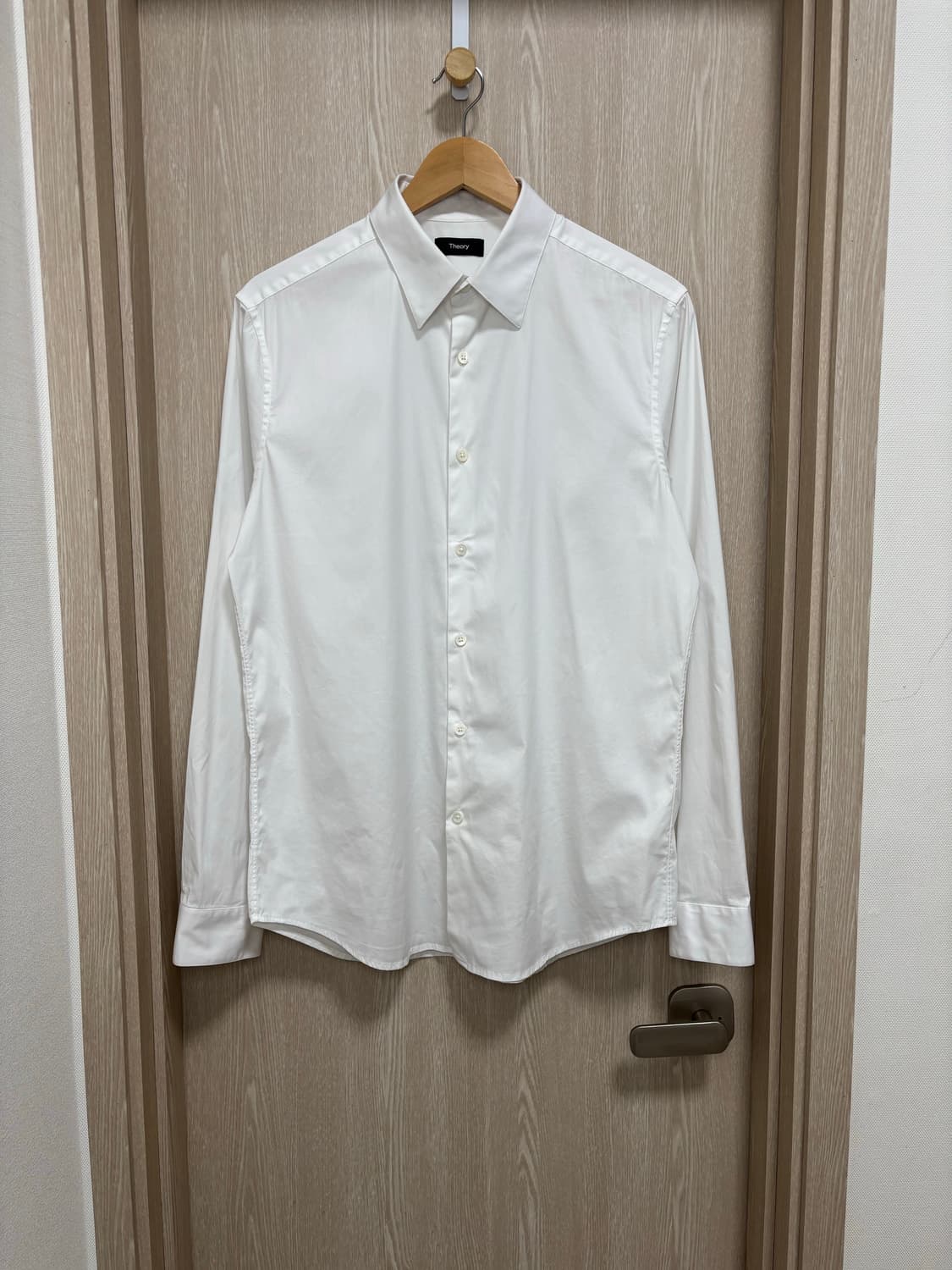 띠어리 실베인 웰스 화이트셔츠M(100) 상품이미지1